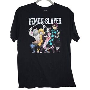 Demon Slayer Kimetsu no Yaiba Aniplex Graphic Tee Mens (M) - Anime, Streetwear